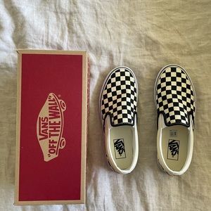 Classic Checkered Vans Slip-On
